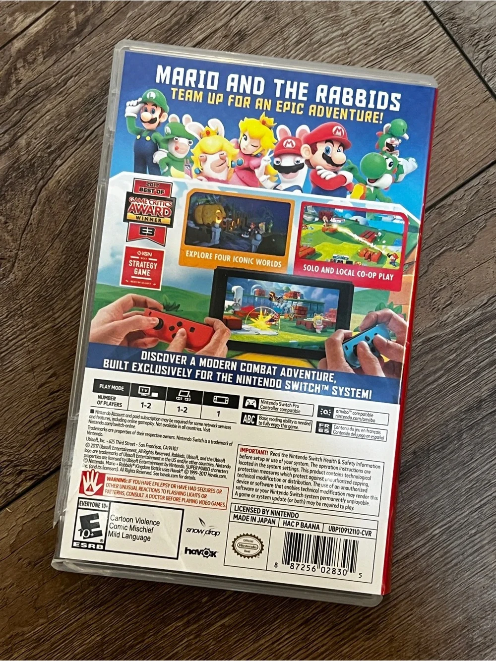 Nintendo Switch mario rabbits
